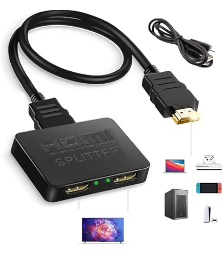 Amazon | avedio links HDMI分配器 4Kx2K HDMIスプリッター 1